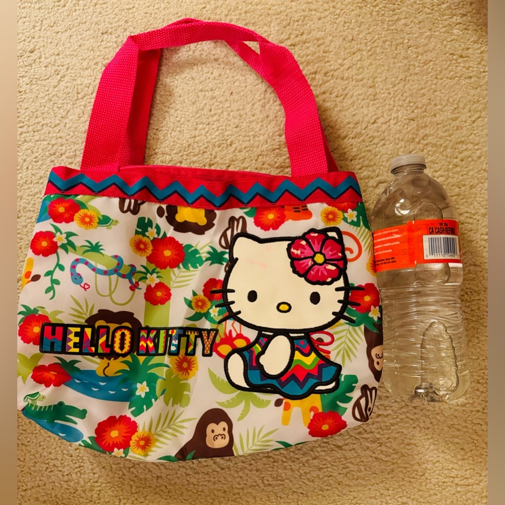 Sanrio Hello Kitty Safari Nylon Tote Bag